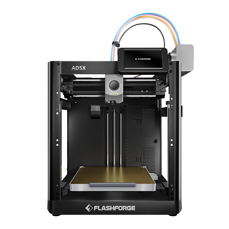 Flash Cast Ad5X High-Speed Multi-Color Printing Fully Automatic Leveling Fdm Desktop-Grade Simple and Easy-To-Use 3D Printer