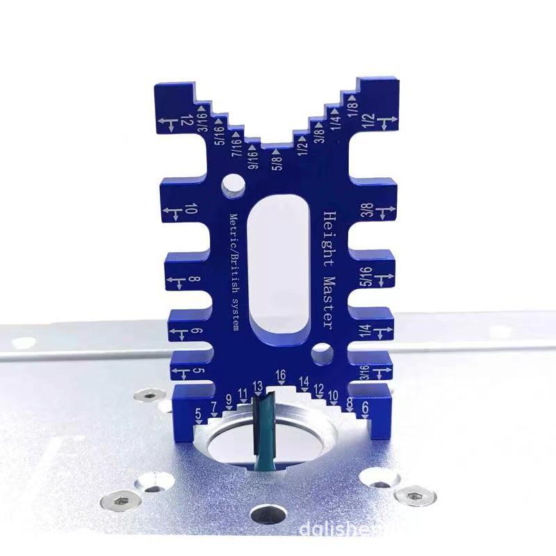 Woodworking Tenon card gauge push ruler Mountain table saw flip engraving machine mortise and tenon production tool
