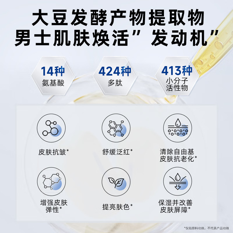 Ke An Men's Eye Cream Desalinizes Fine-lines Lighting Tightening Eye Periocular Moisturizing Improves Dark Circles under the Eyes Pockets Tightening Light Age