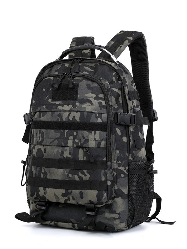 Cross-Border Outdoor Tactical Travel Mountaineering Hiking Sports Cycling Camouflage Waterproof Backpack Large Capacity Backpack