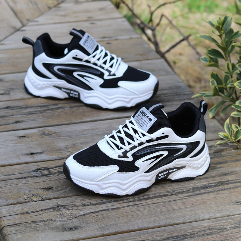 Men's Sports Shoes, Soft-Soled Ultra-Light Sports Shoes, Medium and Large Children's Boys' Shoes, Teenagers' Student Running Shoes, Trendy Junior High School Students