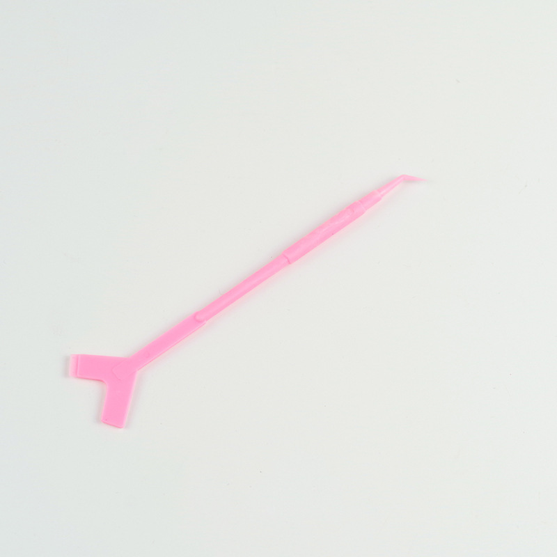 Eyelash Ironing Y-shaped Picking Stick Three-in-one Eyelash Brush Doll Ironing Comb False Eyelash Beauty Tool Stick Y-comb