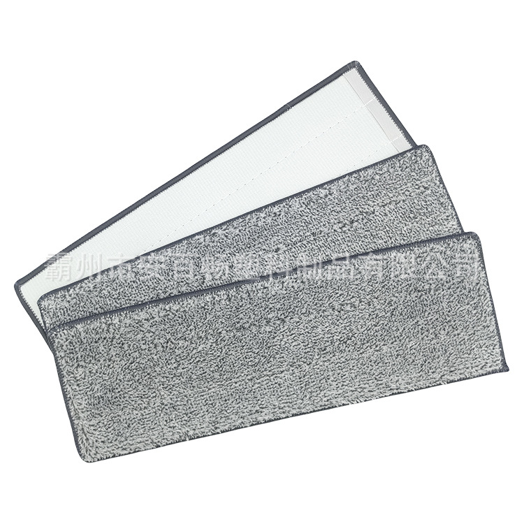 Factory direct supply flat mop cloth scraping music replacement cloth sticky hook type hand-free washing with cloth microfiber with cloth