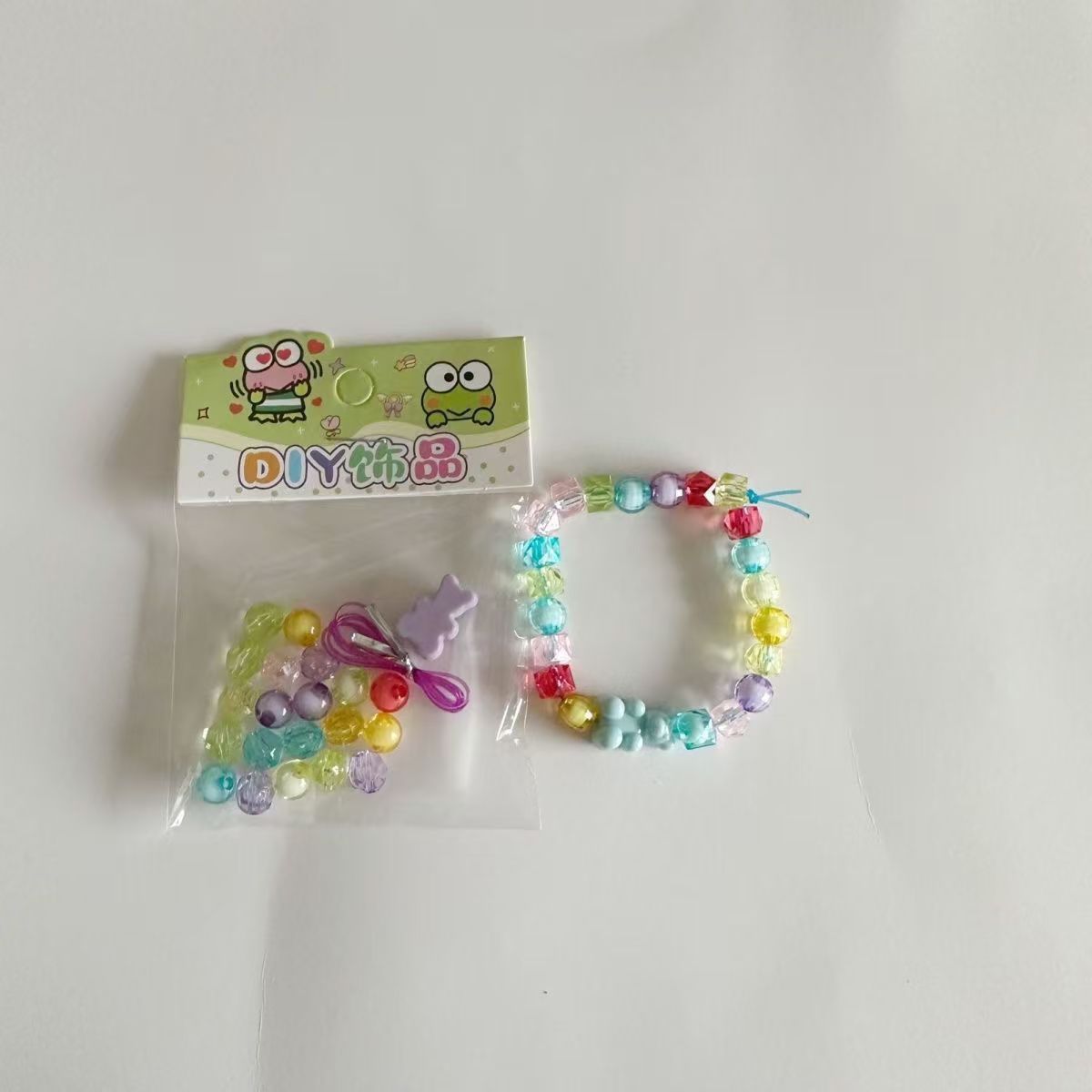Children's Jewelry DIY Handmade Homemade Bracelet Beaded Student Reward Kidsren's Educational Toys Gifts Wholesale