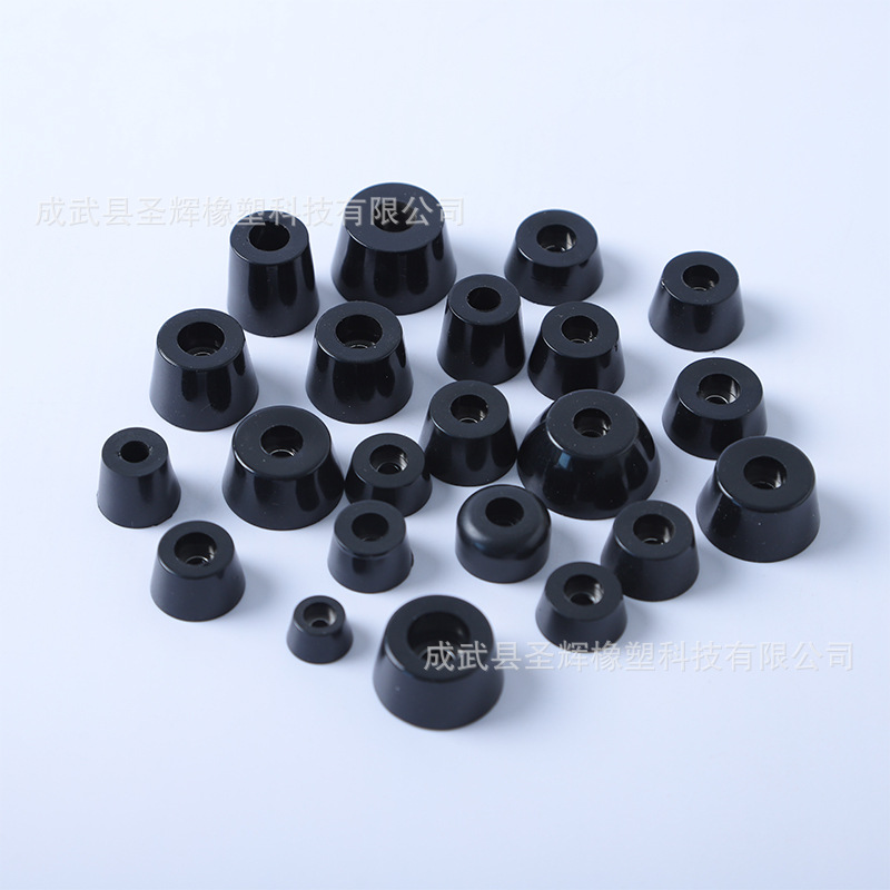 Factory wholesale instrument shock-absorbing pad bright surface household appliances anti-slip pad rubber foot pad machine foot pad with pad