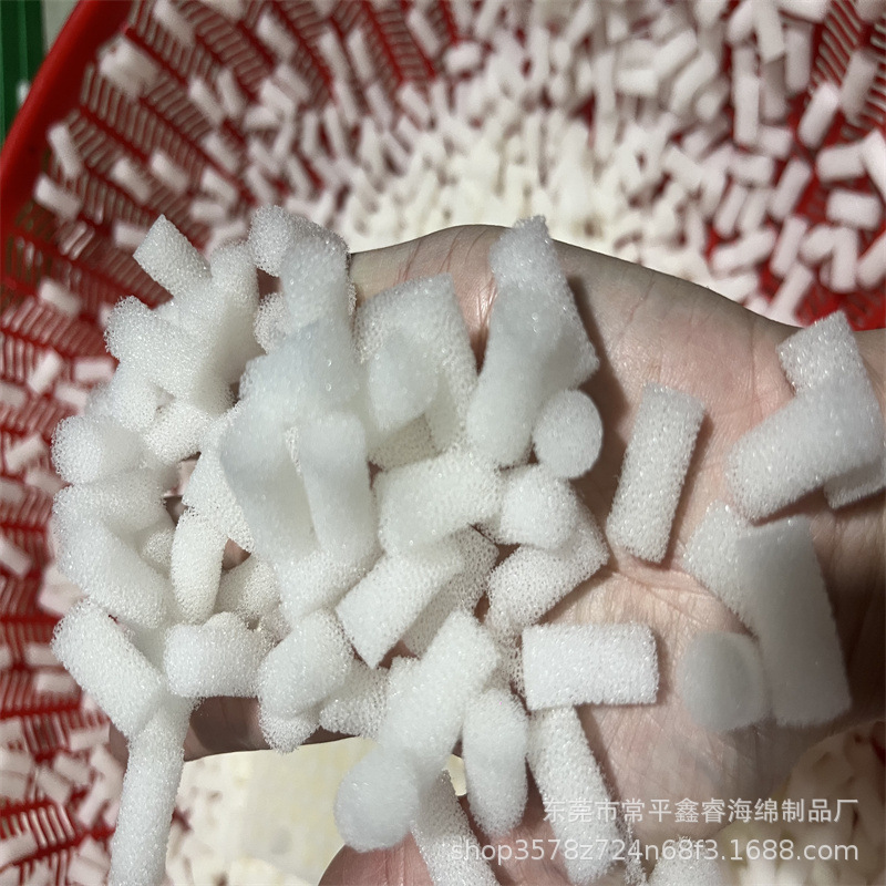 in stock 20mm Nasal Sponge White Cylinder Filter Cotton Cylindrical Nasal Adsorption Polyurethane Cotton Core