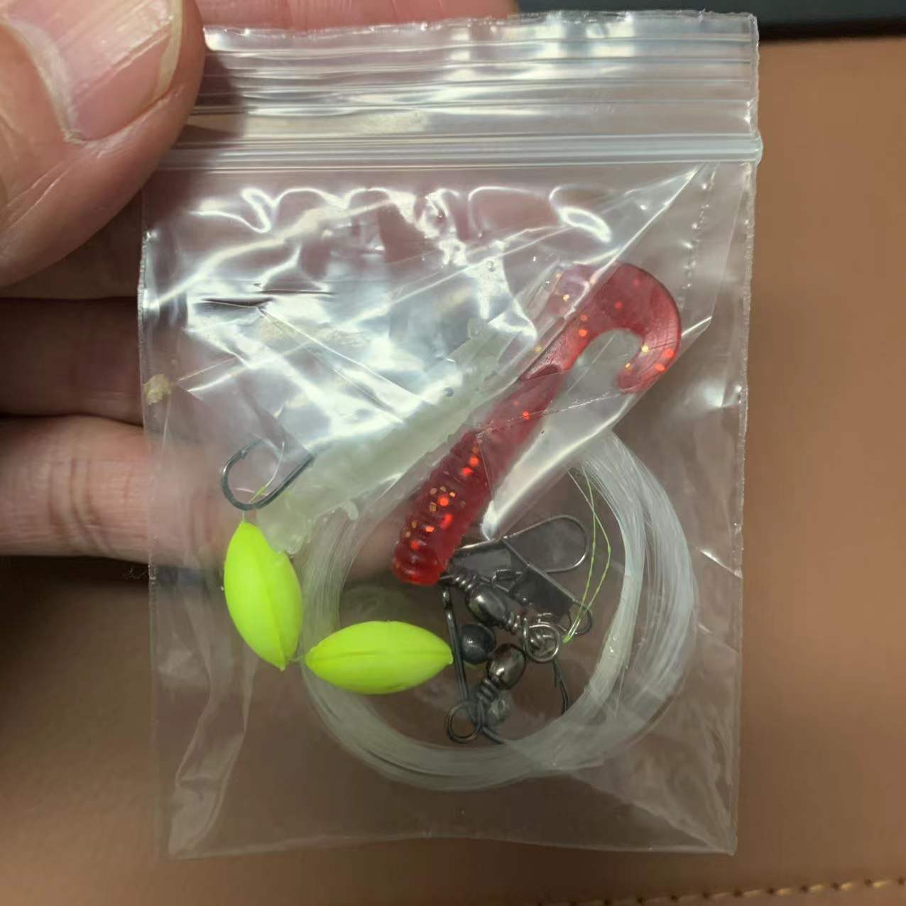 Cross-border outdoor supplies survival tools accessories fishing accessories suit wild survival fishing gear bag fishing line Kit