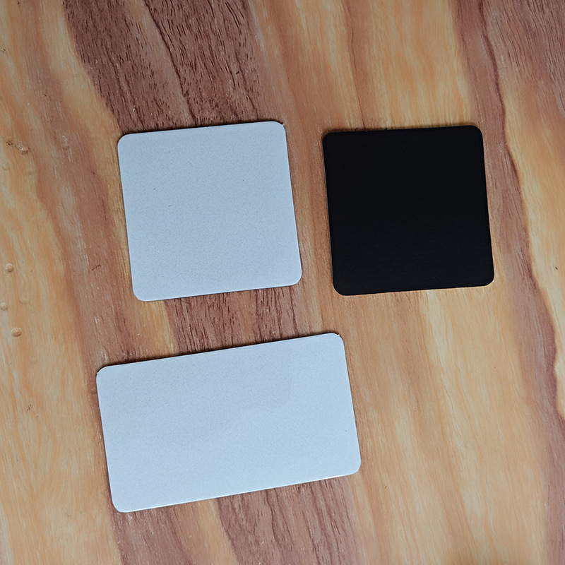 Cross-border Thermal Transfer Refrigerator Stickers Blank Thermal Sublimation Refrigerator Stickers Soft Magnetic Stickers DIY Print Photo Square Round