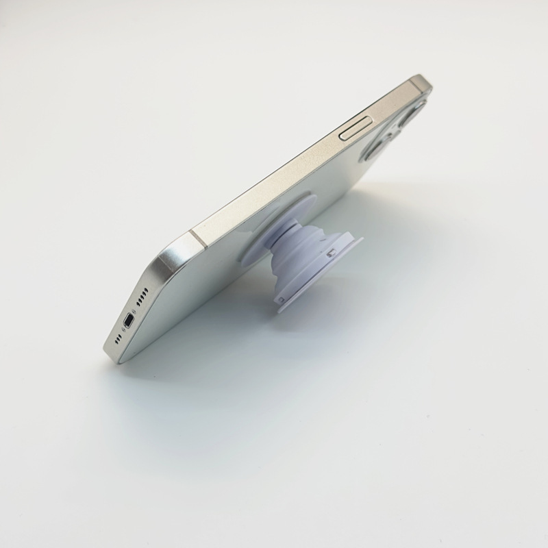 Airbag bracket shaped acrylic PVC drop printing pattern retractable folding groove airbag mobile phone bracket