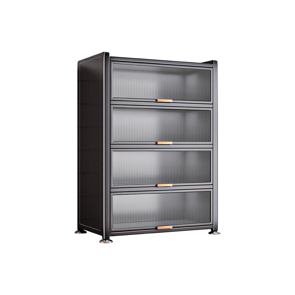 Kitchen Storage Rack Household Multi-Functional Multi-Layer Refrigerator Side Storage Rack Sandwich Storage Cabinet Removable Cabinet