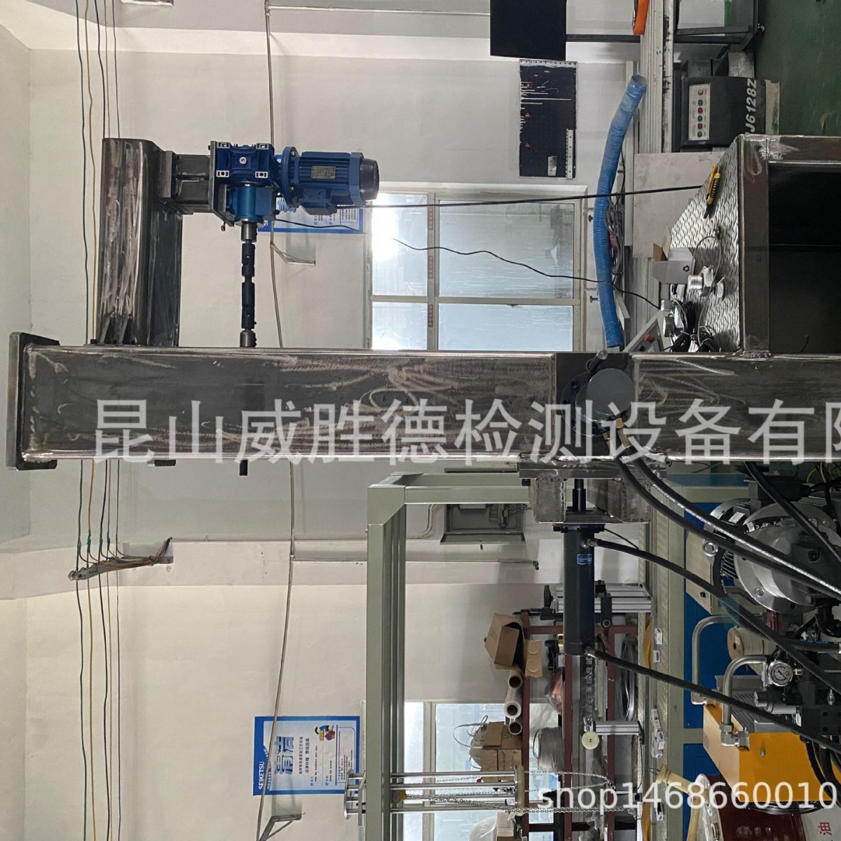Kunshan Weishengde semi-trailer support device performance test bench static pressure test lift test machine non-standard products