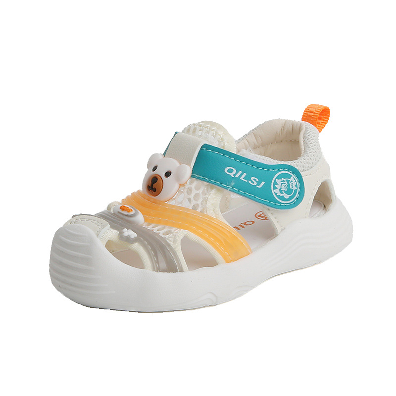 Baby Summer New 2025 Toddler Shoes 0-1-3 Years Old Boys and Girls Toddler Shoes Soft Sole Non-Slip Baby Breathable Sandals
