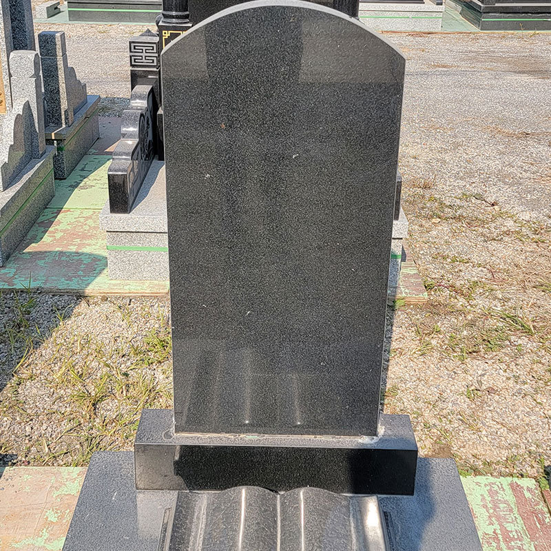 Stone Marble Tombstone Customized Rural Burial Granite Engraving Stone Tablet Black Cemetery Family Tomb Cemetery Tombstone