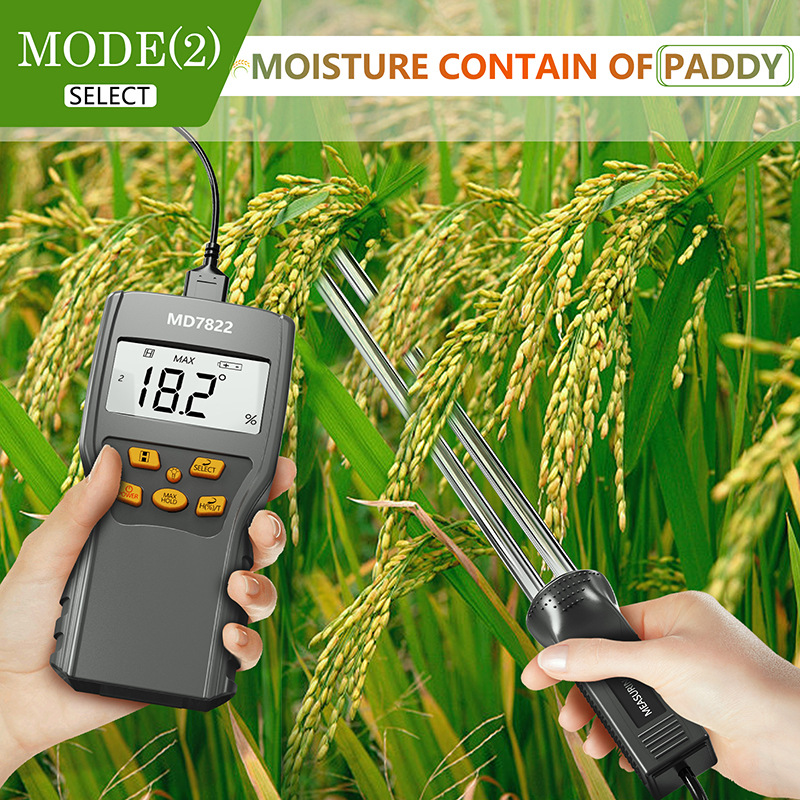 Factory Supplies Handheld Pin Digital Display Grain Moisture Meter Grain Moisture Meter Grain Moisture Meter