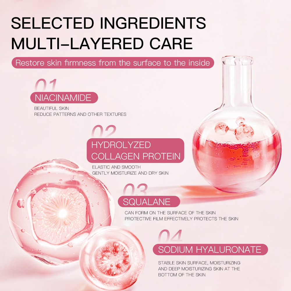 Aiooce Salmon Serum Protein Polypeptide Secondary Polish Essence Antioxidant Anti-Wrinkle Improvement Dullness Essence