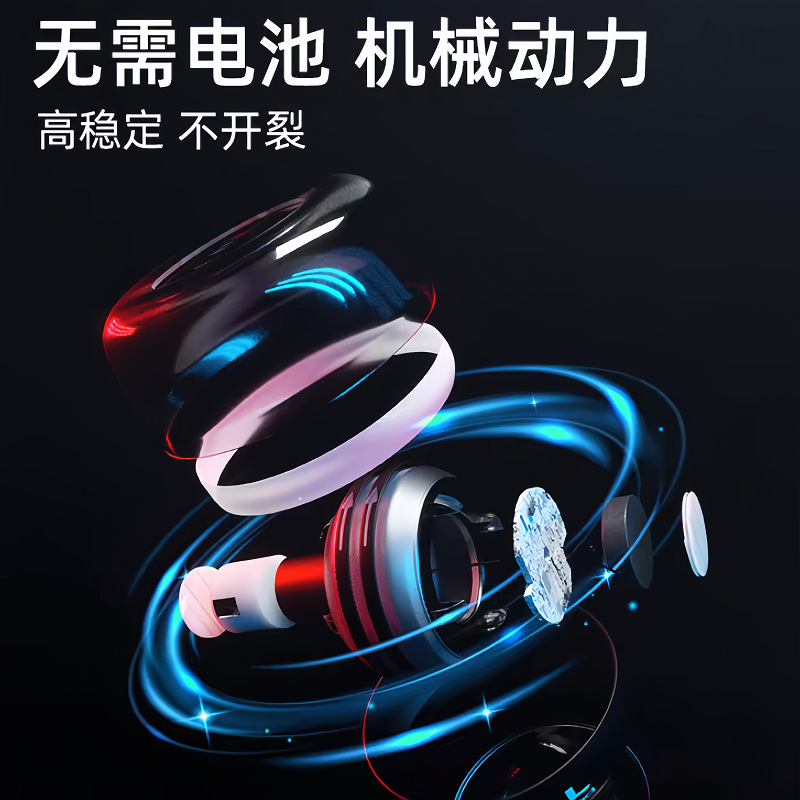 Wrist ball five-step color change men's wrist exerciser grip wrist force spiral ball fitness gyro grip ball