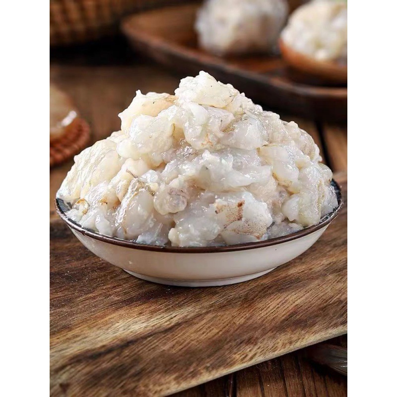 Shrimp Slippery Pure Shrimp Slippery 95 Fresh Household Ingredients Hand-made Shrimp Pills Small Package Doulao Hot Pot Wholesalers