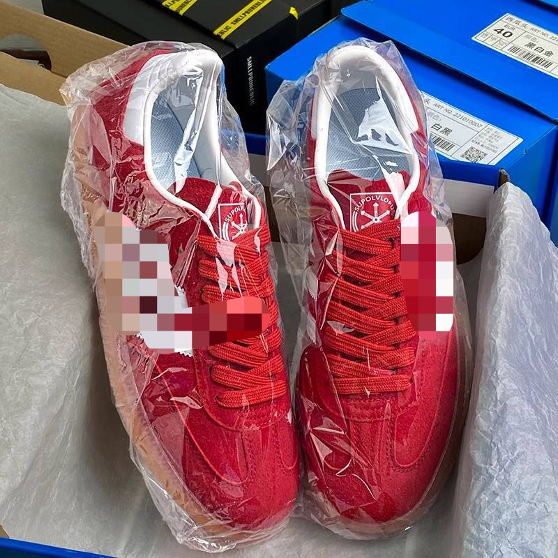 Official Website Blueberry Color Retro Moral Training Shoes for Men and Women Niche American Couple Sneakers Casual Sports Shoes