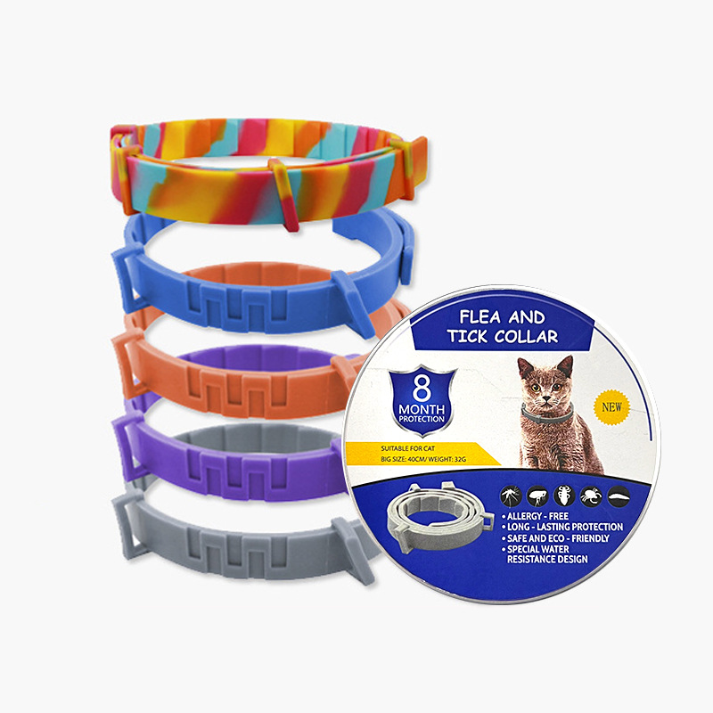 Pet Mosquito Repellent Collar Cat Dog Repellent Flea Anti-mosquito Flea Lice Repellent Adjustable Collar Cross-border Hot Sale