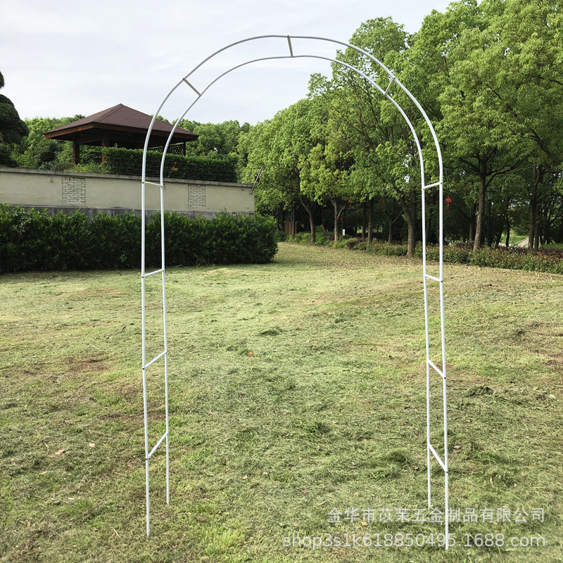 Wedding Gardening Luffa Rose Arch Arch Flower Stand Climbing Rack Climbing Plant Stand Grape Rack Outdoor Courtyard