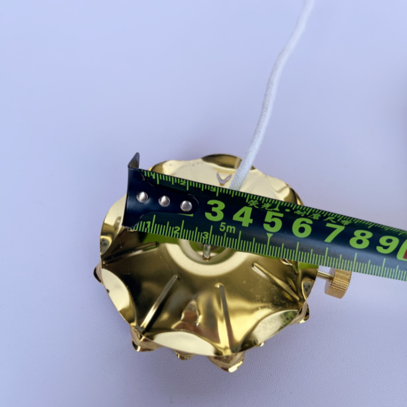 Small Dimmable Lamp Holder Liquid Butter Alloy Lamp Holder Windproof Everlasting Lamp Accessories Lotus Adjustable Lamp Holder Lamp Holder