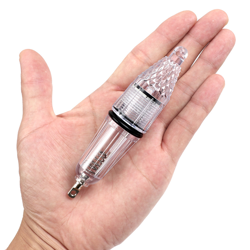 Waterproof led energy-saving underwater fishing lamp boat fishing night fishing lamp fishing lamp 12cm5 battery deep sea