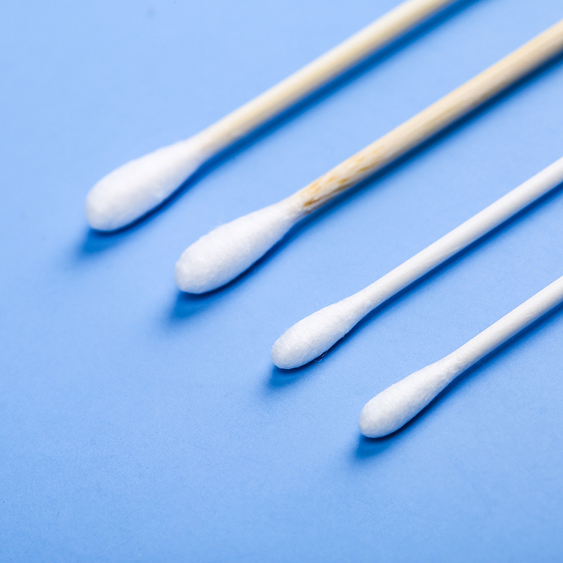 Little moxa summer blackhead acne stick disposable acne stick facial cleaning spiral head black cotton swab wholesale