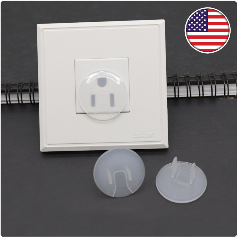 Cross-border American standard child safety protection socket cover American standard infant 2-phase 3-hole power protection cover