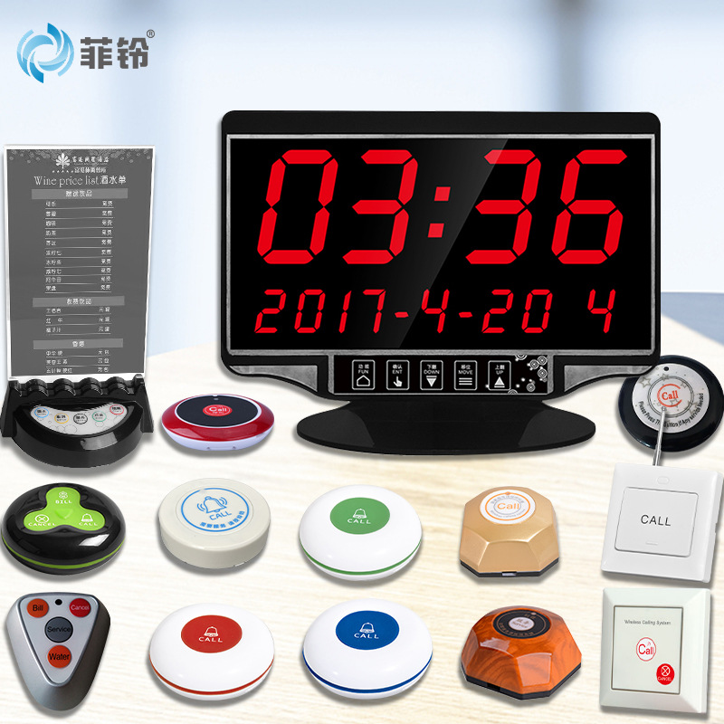 Wireless pager Restaurant Tea House Internet Cafe pager Hospital Nursing Home Chess and Cards Room Cafe Host Service Bell