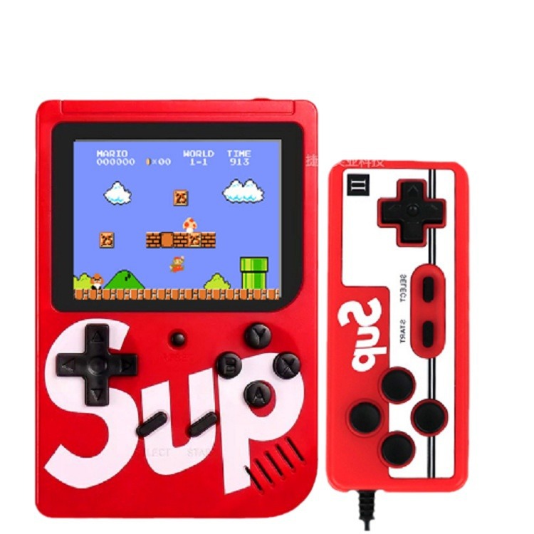 SUP handheld game machine 400-in-one game children's electronic brand new classic nostalgic double rechargeable game machine