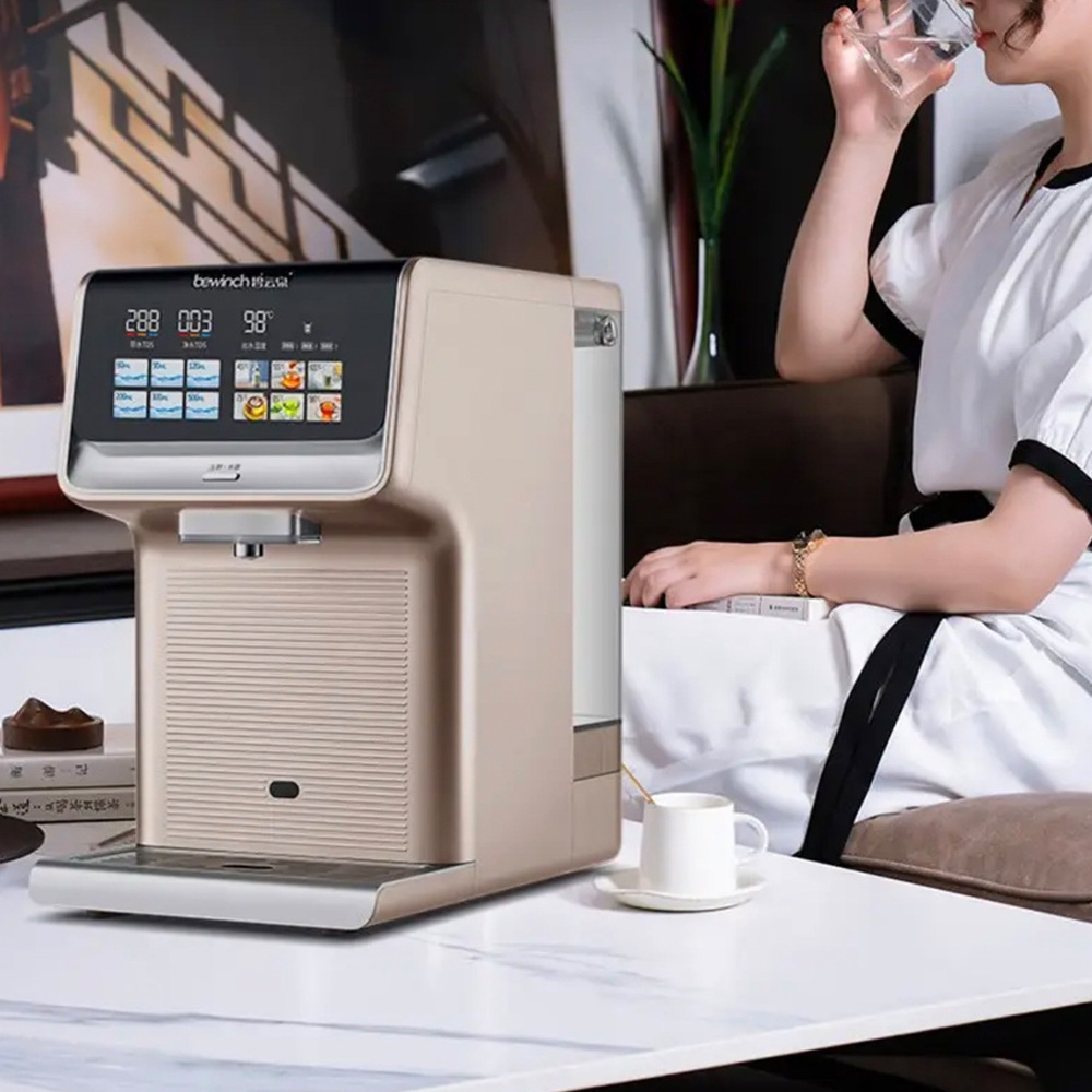 Очиститель воды Biyunquan G7Plus-Hannover, слабощелочная, однопоточная настольная модель для прямого питья с функцией нагрева