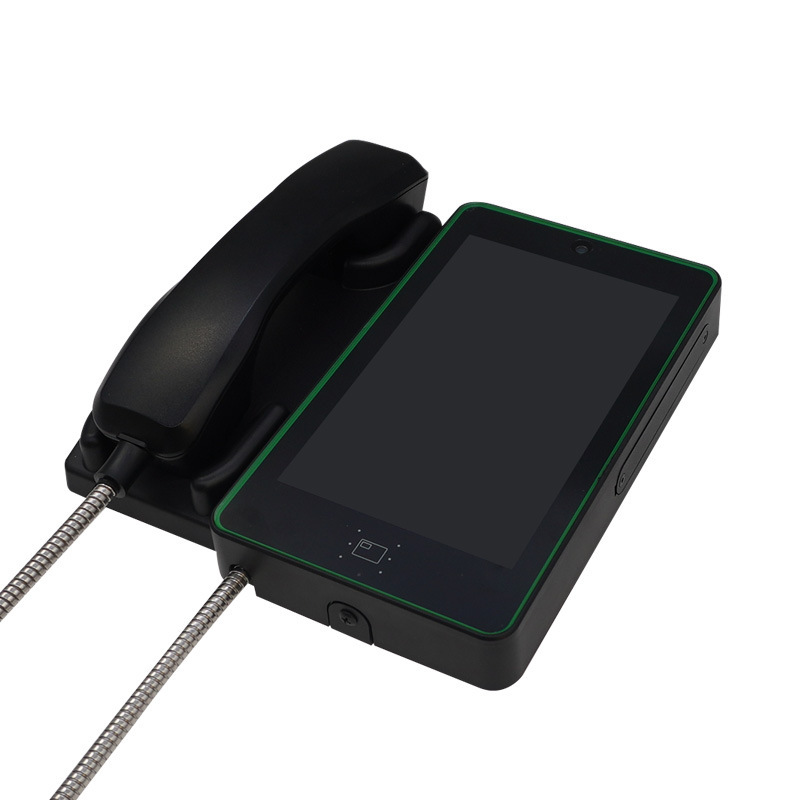 Campus Family Video Phone 8inch Video Phone Smart Public Card Phone Ip Smart Hot-Swappable Volte