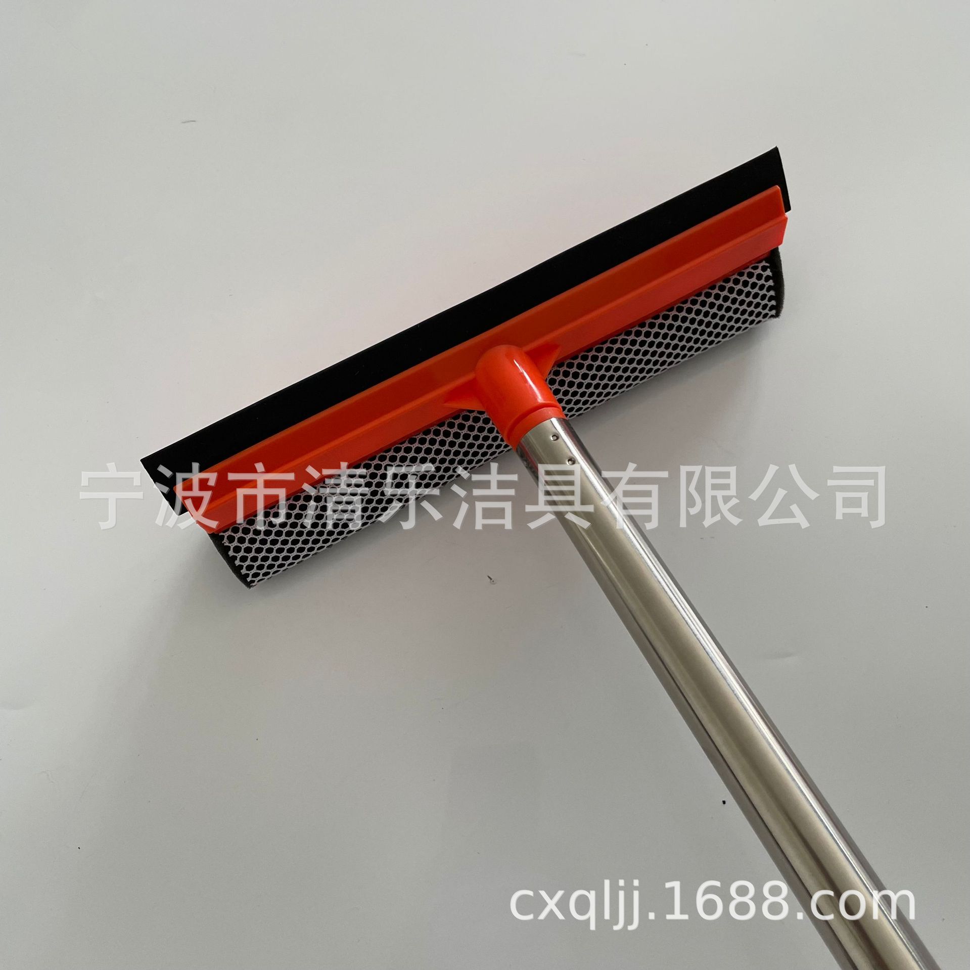 Amazon four-section stainless steel mop Rod chenille car cleaning brush car wash mop window scraper