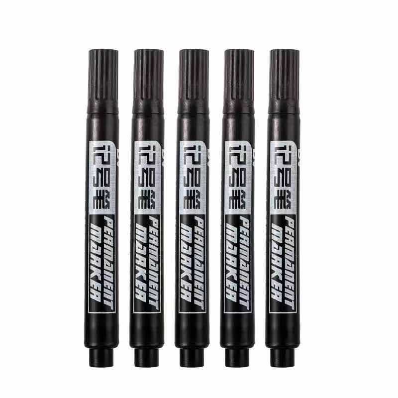 Factory direct marker Black quick-drying oily non-fading express logistics big head bold marker wholesale