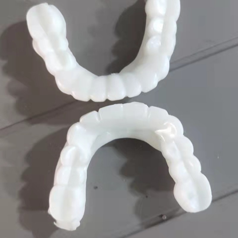 Simulation Brackets Brackets Third Generation Whitening Upper and Lower Teeth Simulation Brackets Teeth Box Round Box Dentures