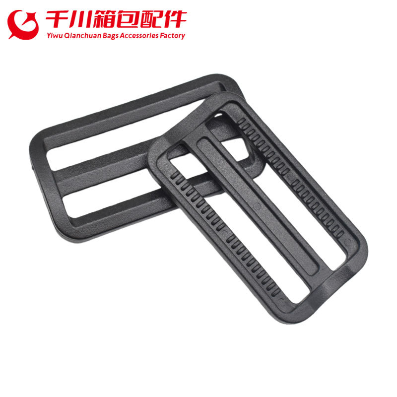 Factory direct supply of 20~51mm plastic bags webbing adjustment connection buckle mouth buckle second gear buckle square buckle Japanese buckle