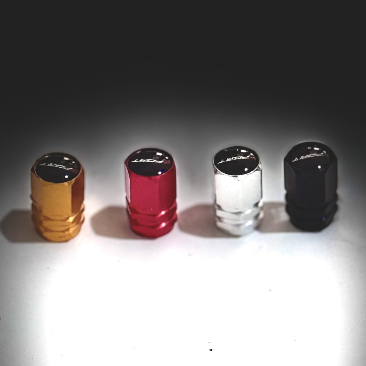 Aluminum Alloy Labeling Valve Cap Car Tire Valve Cap Personalized Tire Cap Car Labeling Valve Cap