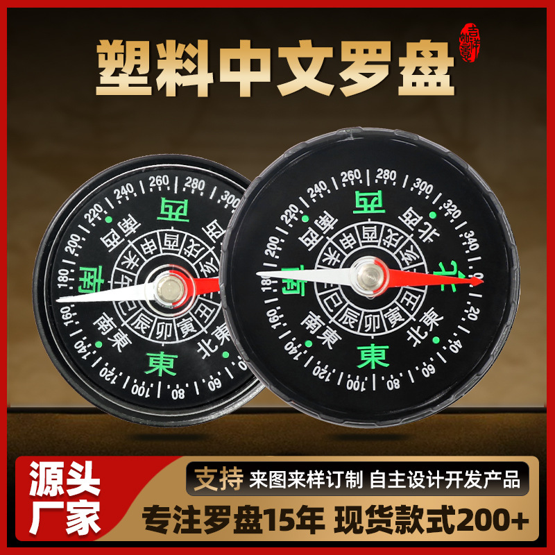 Мини компас, пластиковый, направляющий, портативный, учебные принадлежности