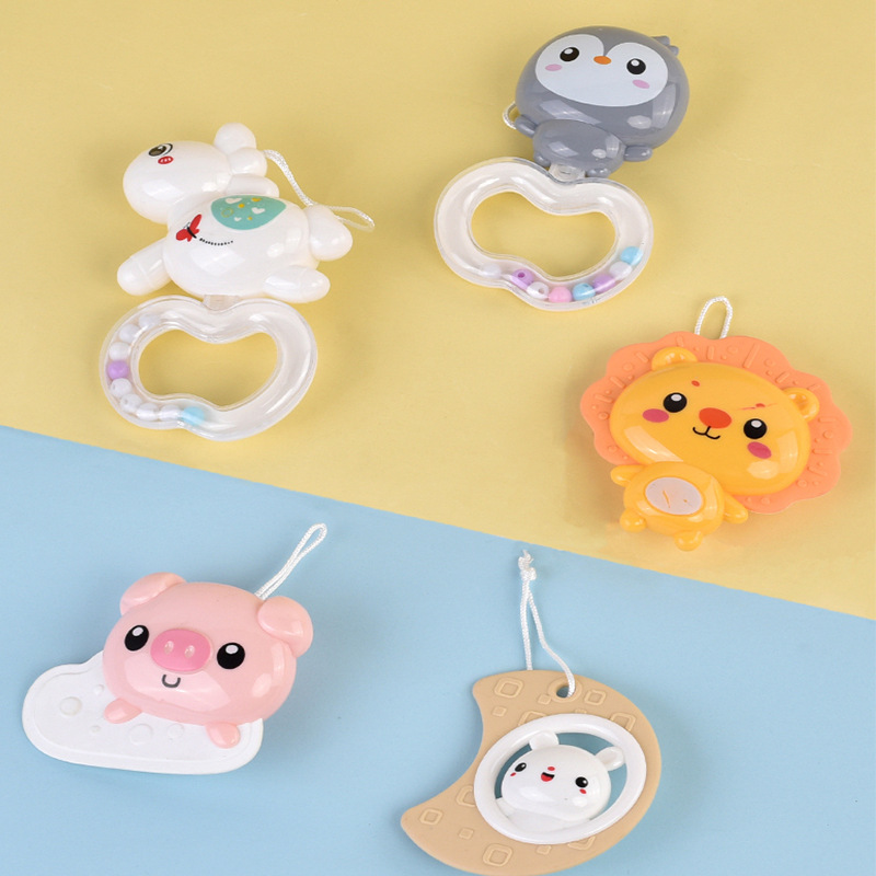 Youbain newborn remote control flying saucer rattle bed Bell 0-1 year old baby toy 3-6-12 months Music rotation