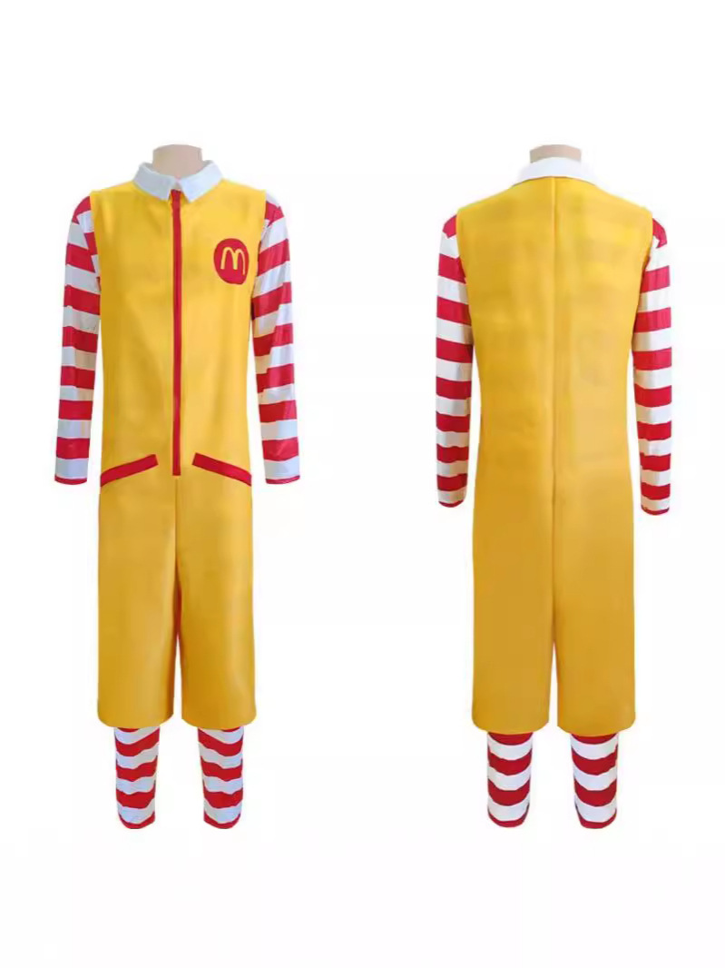 AliExpress McDonald McDonald's Uncle Cos Fancy Dress cosplay Clown Character Welcome Costume