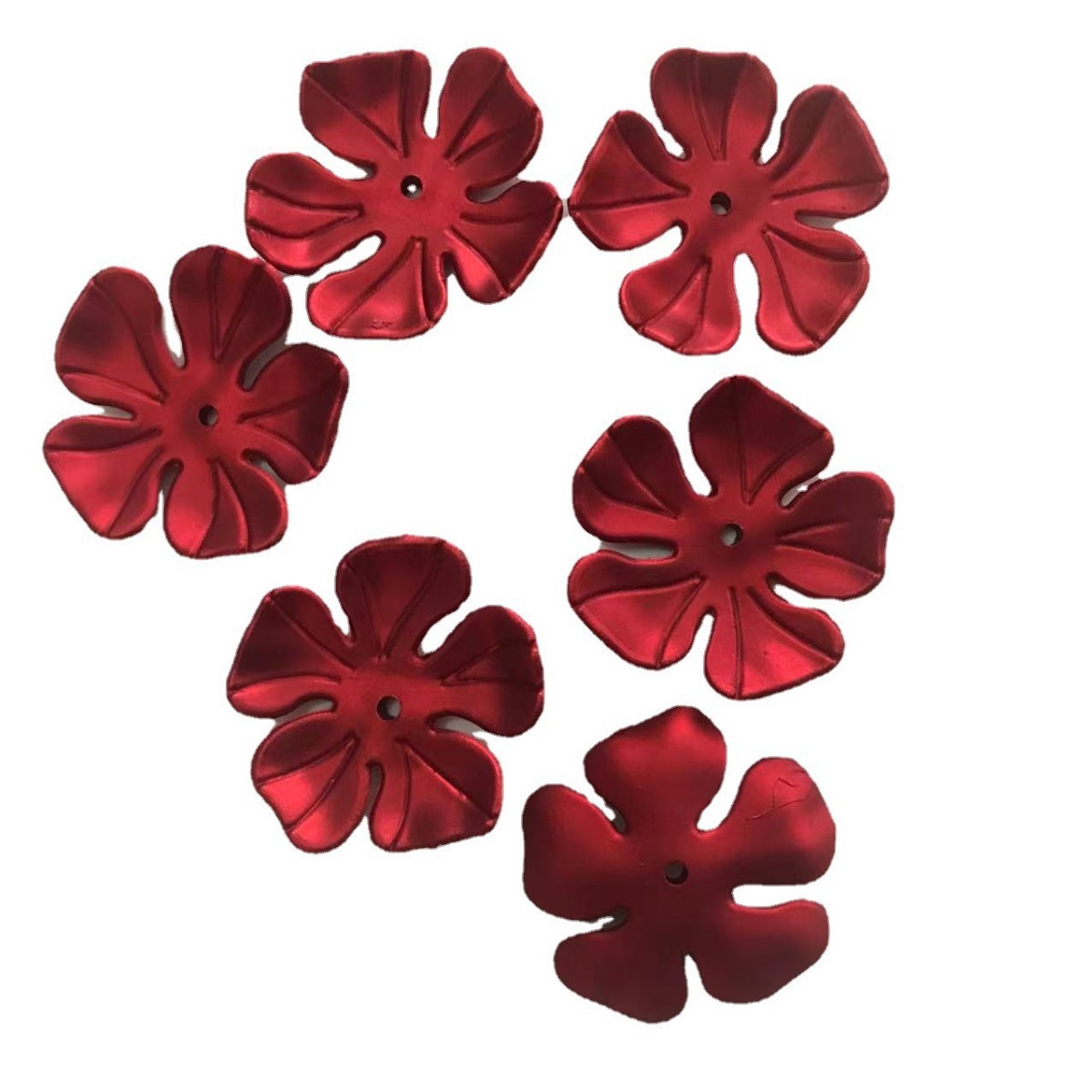 New Wedding Bridal Corsage Accessories Three-Leaf Five-Leaf Red Shell Banquet Wedding Wedding Clothing Accessories Wholesale