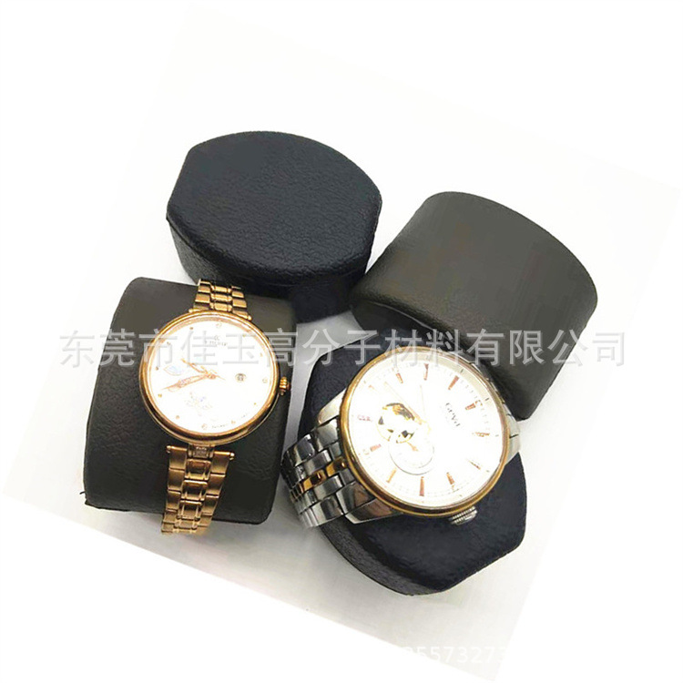 В наличии подушка для часов из PU пены PU пена полиуретановая мягкая эластичная подушка для часов с печатью на солнце