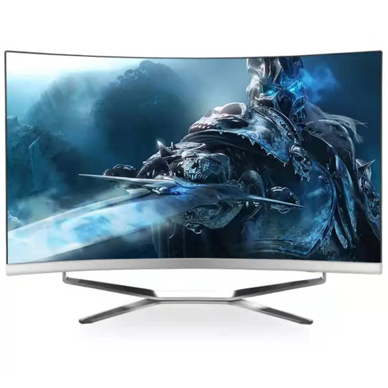 Business office computer all-in-one curved surface facing borderless 22 inch 24 inch HD Core desktop computer full set