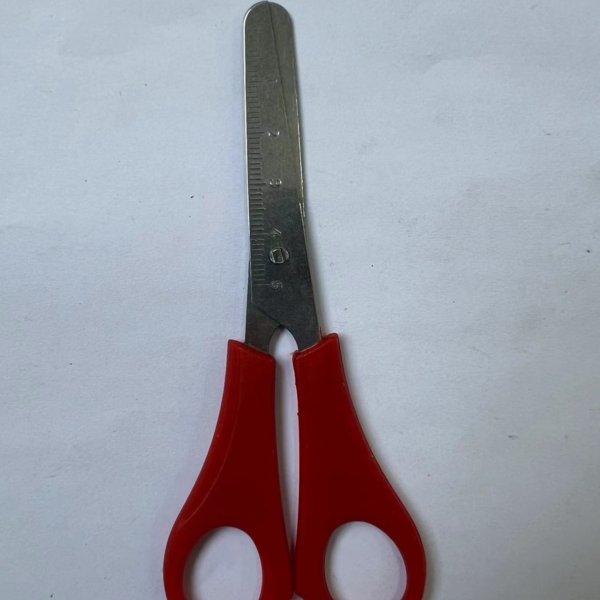 Scale Scissors Hand Scissors Student Scissors Stainless Steel Stationery Small Scissors Office Art Ruler Scissors Wholesale