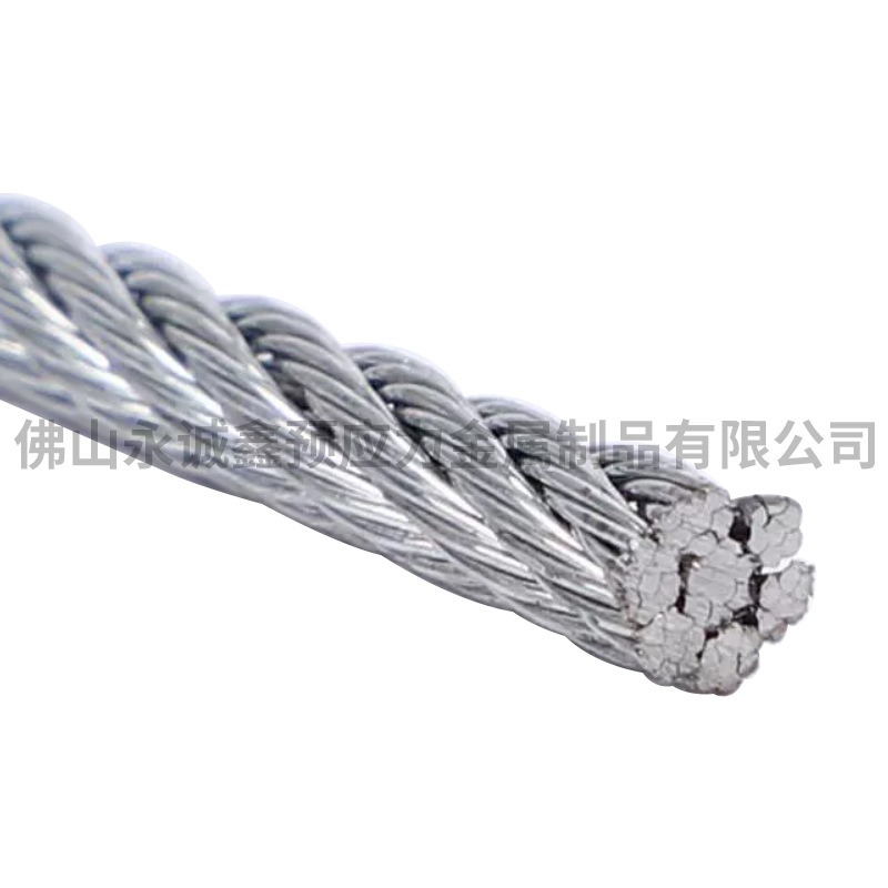 Galvanized steel strand Galvanized steel wire rope Galvanized prestressed steel strand Power steel strand