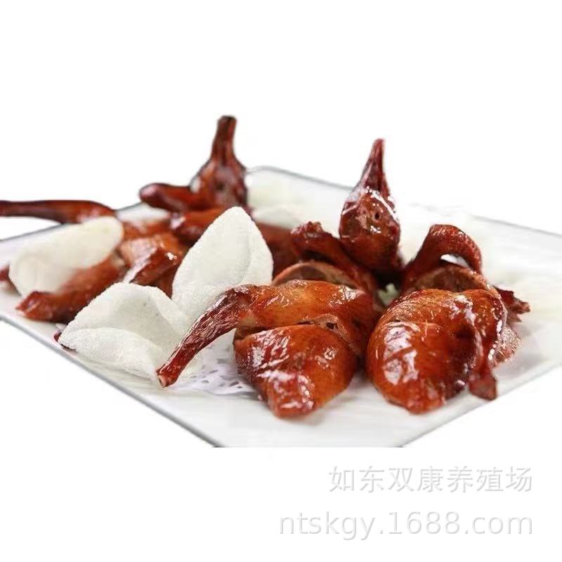 Dropshipping Wholesale Crispy-Skinned Squab Pigeon Farm-Raised Semi-Finished Hand-Shred Pigeons Ready-Made Large Meat Pigeons Crispy-Skinned Chilled