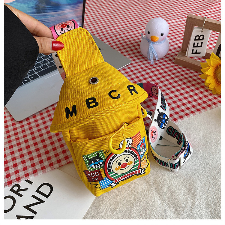 Kindergarten Canvas Kidsren's Chest Bag 2024 New Handsome Boy Crossbody Bag Fashionable Souvenir Kidsren's Bag