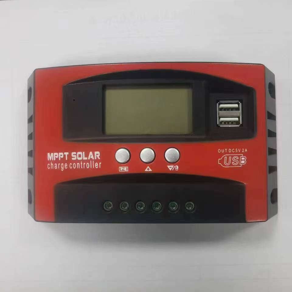 Solar controller 12V 24V universal solar charger lead-acid battery lithium battery charging