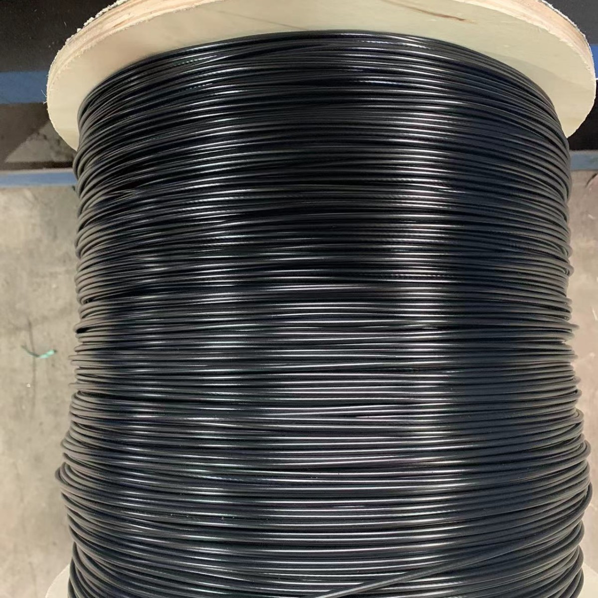 304 Stainless Steel Plastic Coated Wire Rope Hard Black Plastic Coated Wire Rope Sheathed Steel Wire 1.5 2 3 4 5 6 m