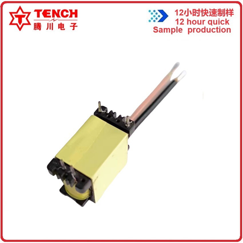 EE1014 vertical insertion 4 4 Tengchuan high frequency transformer module power safety regulations UL certified transformer PD18W fast charging
